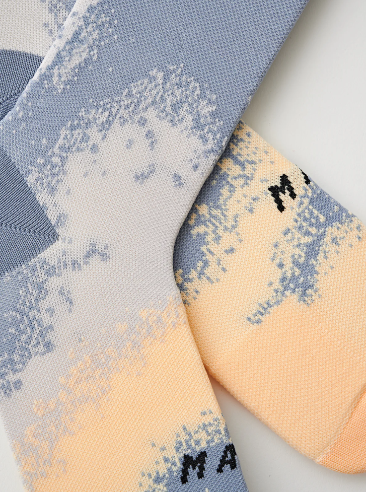 Maap Blurred Out Sock [Size: XS] [Colour: Shell Mix]