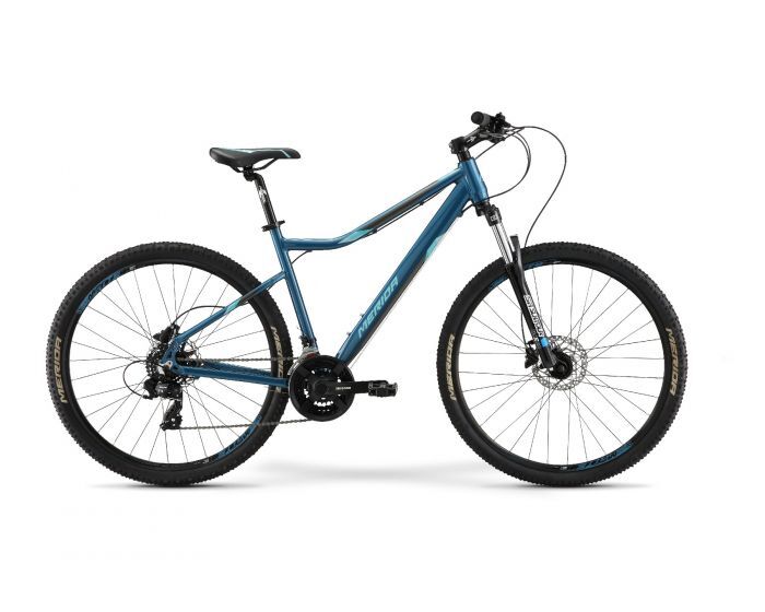 2021 Merida Matts 7.10-Disc Women's Mountain Bike [Size: XS] [Colour: Blue/Teal]