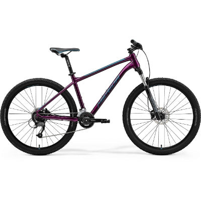 2021 Merida Big Seven 60 2x Small - Purple (Teal/Blue)