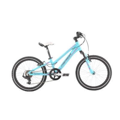 2022 Merida Matts J20 Girls 20" MTB [Colour: Barbie Blue (Pink/Grey)]