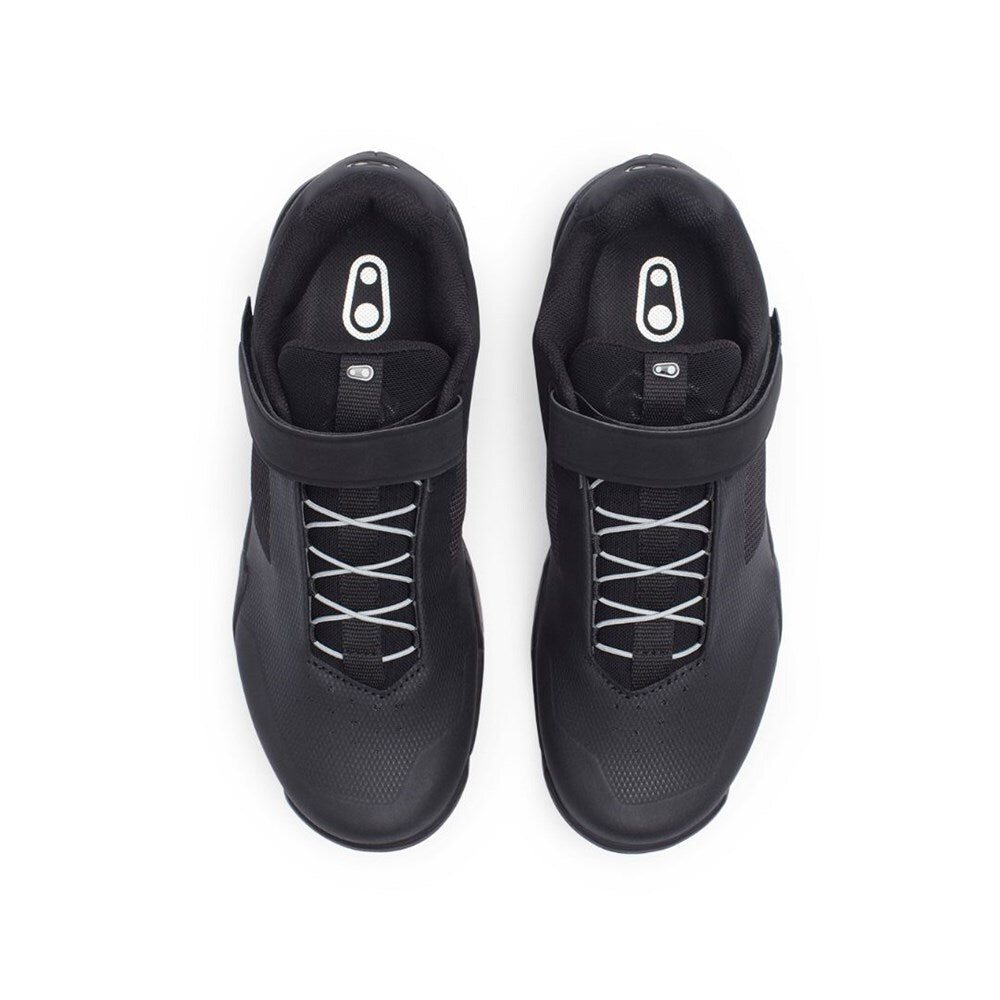Crankbrothers Mallet E Speedlace + Strap Clipless MTB Shoes [Size: EU 46 (US 12)] [Colour: Black/Silver]