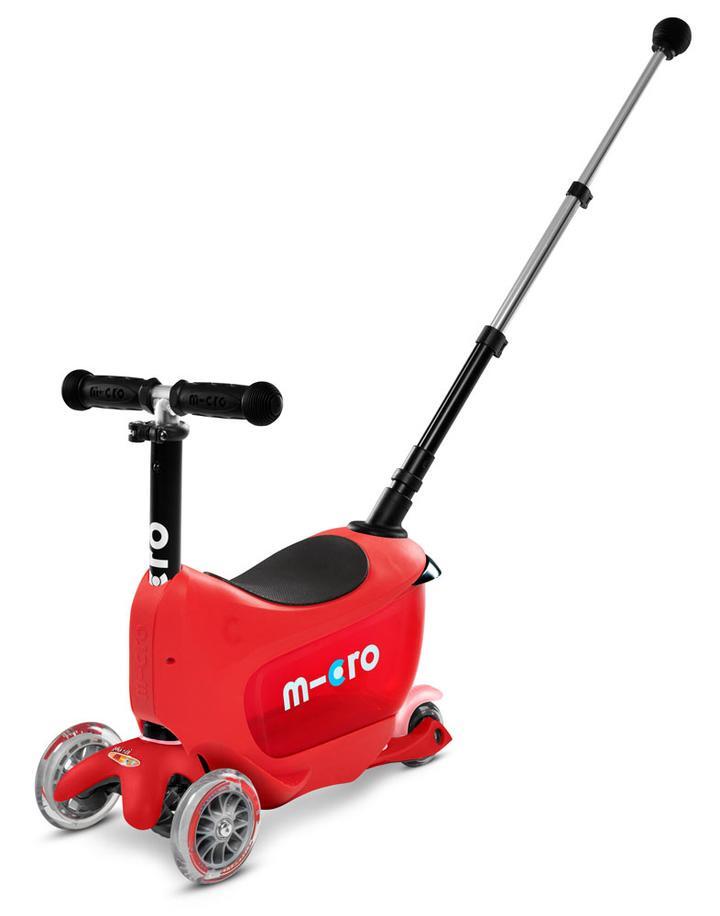 Micro Mini2Go Deluxe Plus Scooter [Colour: Red]