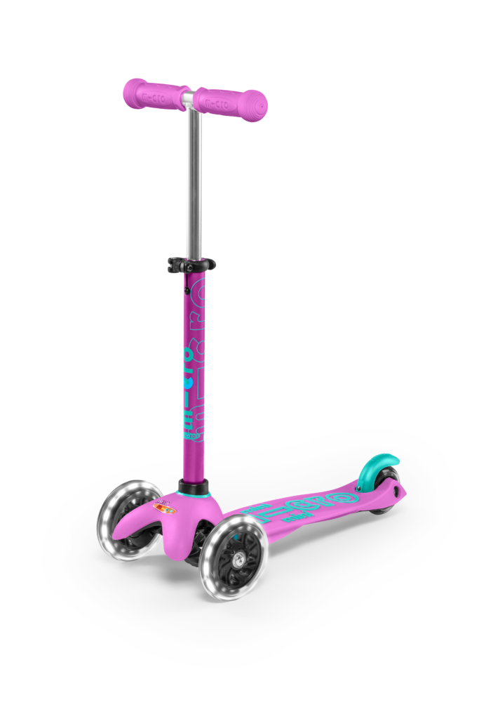 Micro Mini Deluxe LED Scooter [Colour: Lavender]