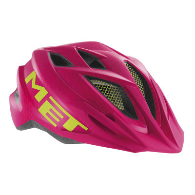 Met Crackerjack Youth Helmet [Colour: Pink/Green] [Size: Unisize (52-57cm)]
