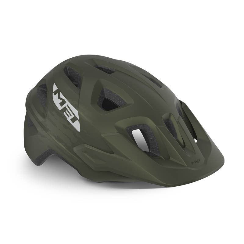 Met Echo MTB Helmet [Colour: Olive Green Matt] [Size: S/M (52-57cm)]