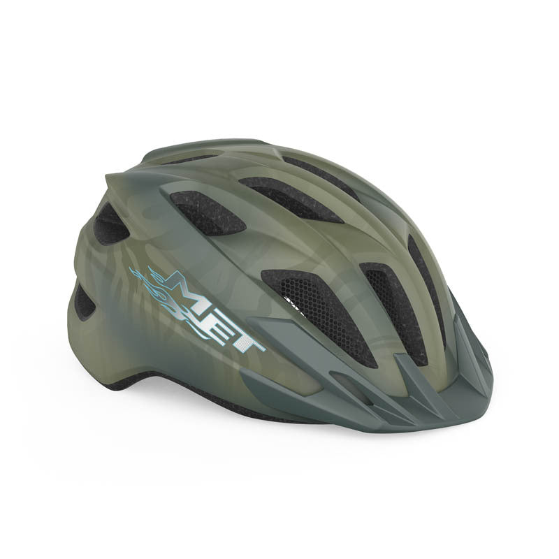 Met Crackerjack Kids Bike Helmet - One Size (52-57cm) [Colour: Green Matt]