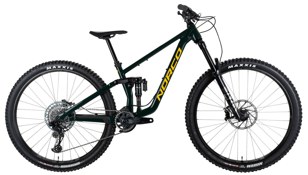 2021 Norco Sight A1 27.5" Dual Suspension All Mountain MTB [Size: L] [Colour: Green/Yellow]