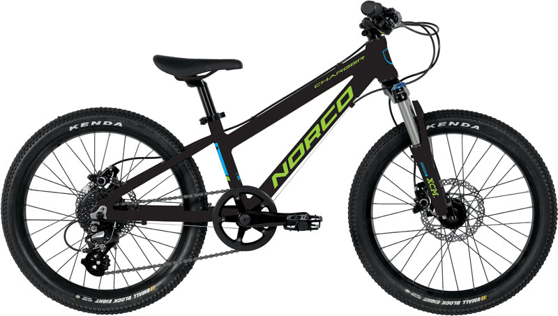 2020 Norco Charger 20 2.1 Kids MTB [Size: 20 Inch] [Colour: Black/Green]
