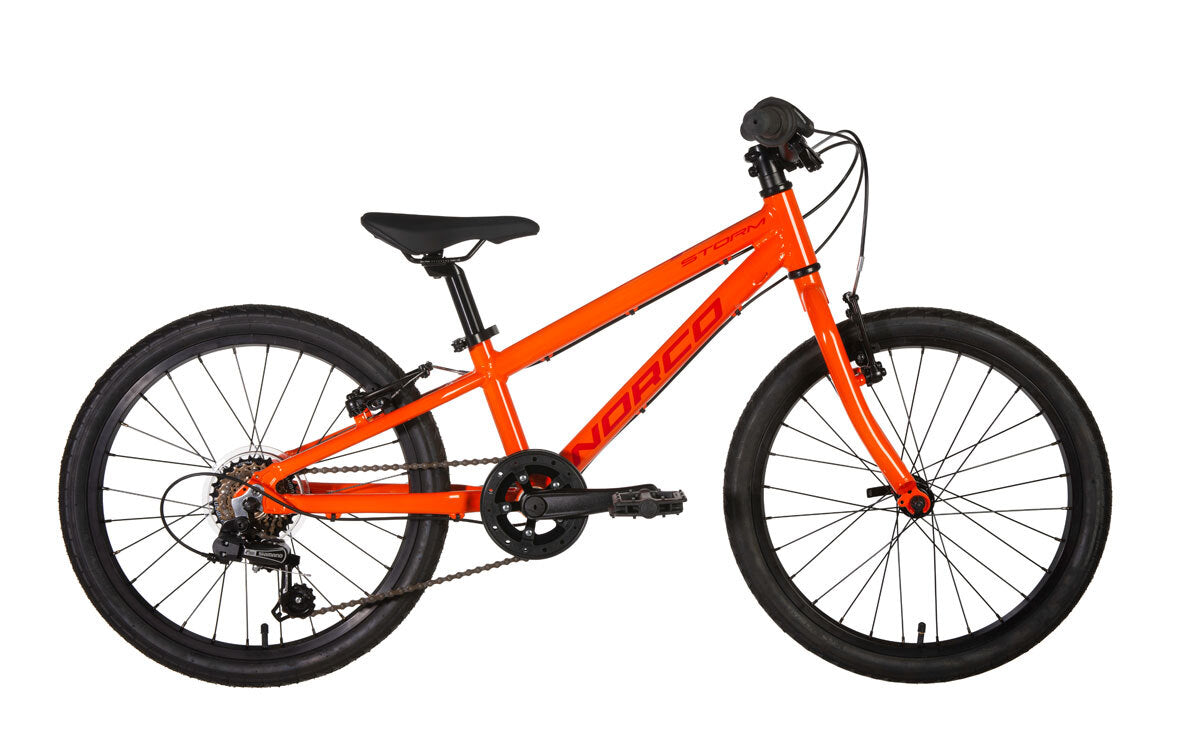 2021 Norco Storm 2.3 Kids Mountain Bike [Colour: Orange] [Size: 20"]