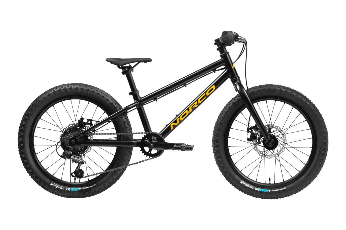 2022 Norco Storm 20 Disc - Single [Colour: Black/Yellow] [Size: 20"]