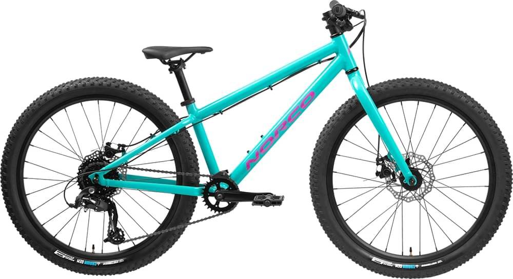 Norco Storm 24 Disc Single Youth MTB [Colour: Teal/Purple] [Size: 24"]