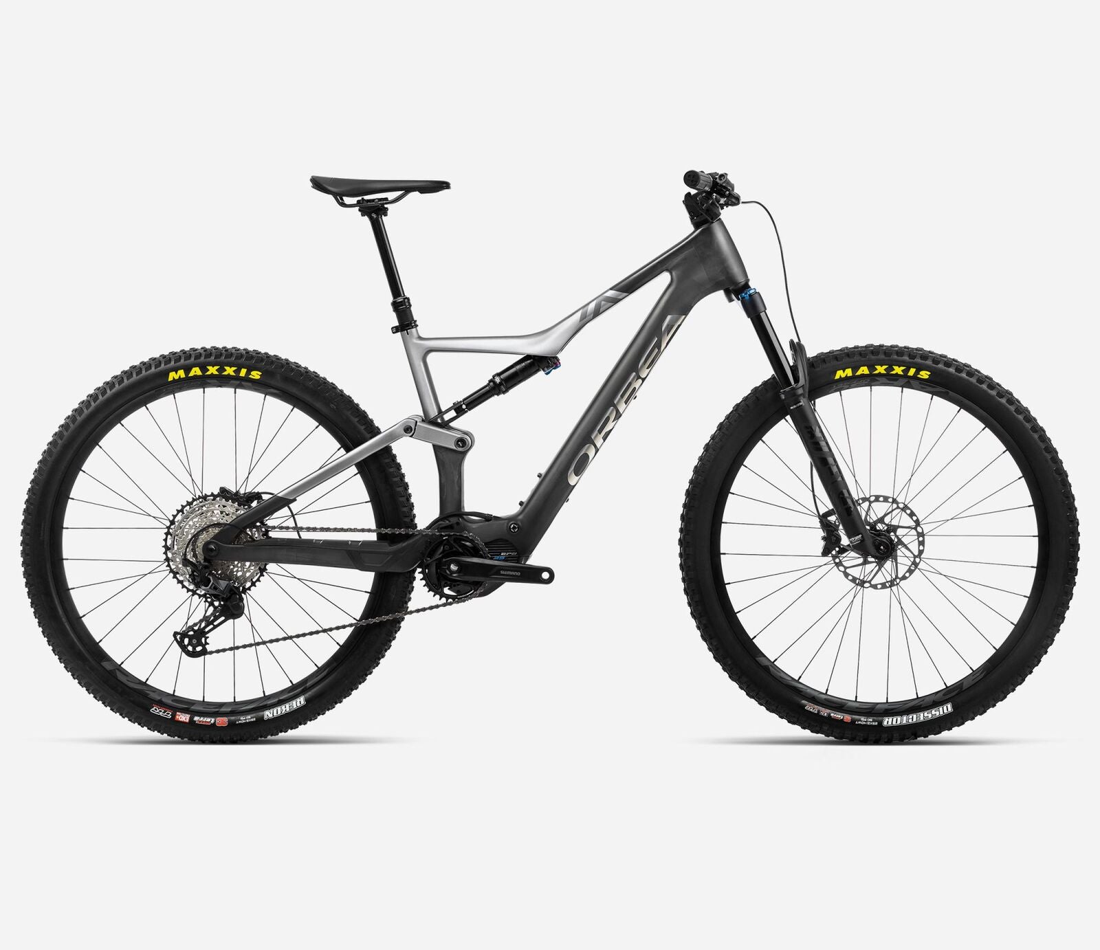 2023 Orbea Rise M20 e-MTB [Colour: Raw-Shark Grey] [Size: M]