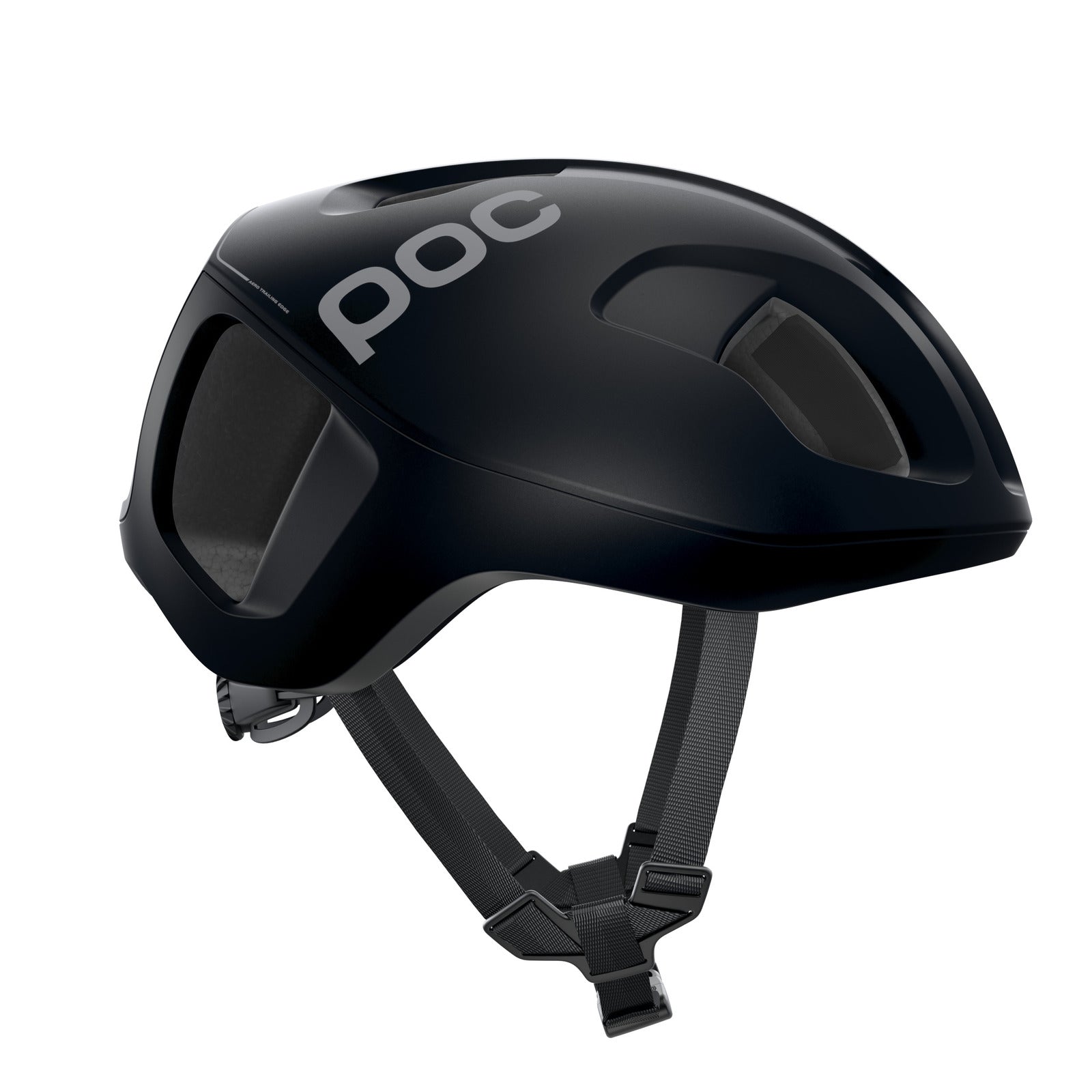 POC Ventral SPIN Road Bike Helmet [Colour: Uranium Black Matt] [Size: Large (56-62cm)]
