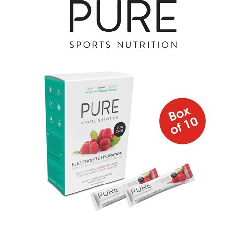 Electrolyte Hydration Low Carb 6g x 10 sachets [Flavour: Raspberry]