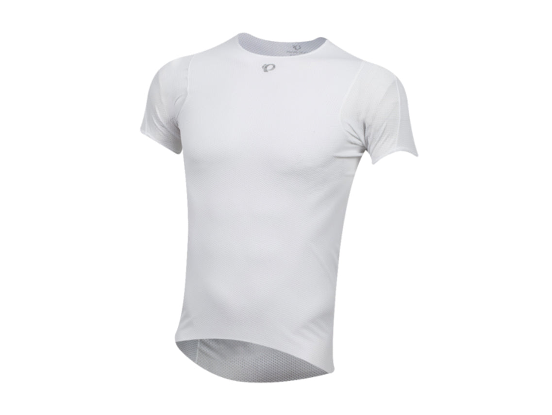 Pearl Izumi Men's Transfer Mesh Short Sleeve Base Layer [Colour: White] [Size: S]