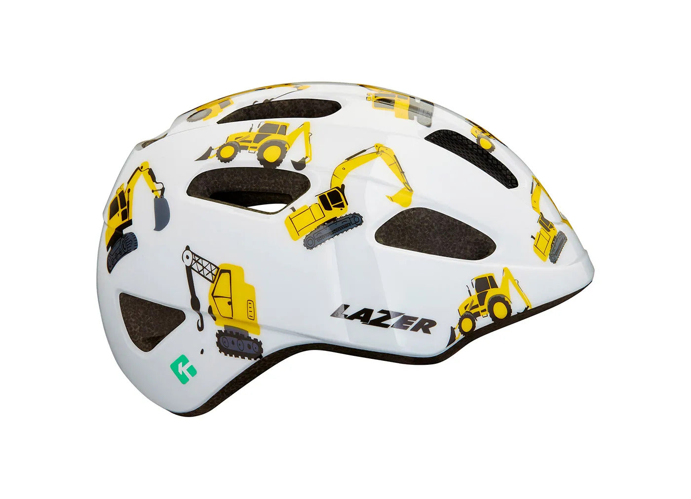 Lazer P'nut Kid's Kinetic Core Toddler Helmet [Colour: Diggers] [Size: Toddler Unisize (46-52cm)]