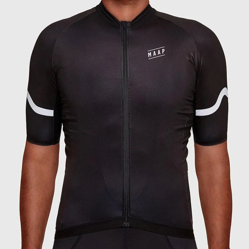Maap Summer Base Short Sleeve Jersey [Size: L] [Colour: Black]