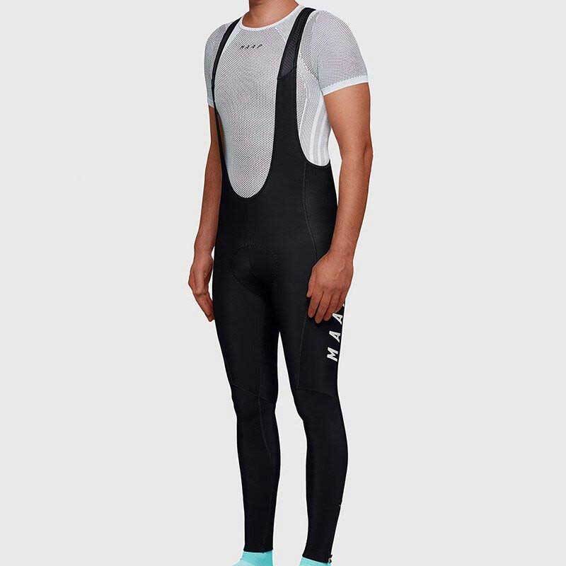 Maap Base Thermal Long Bib [Colour: Black] [Size: XS]