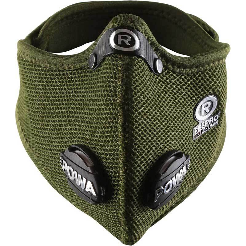 Respro Ultralight Masks [Colour: Green] [Size: Medium]