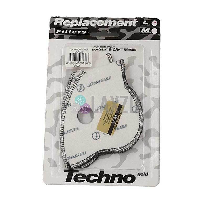 Respro Techno Filter Twin Pack [Size: Large]