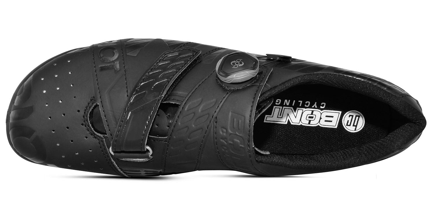 Bont Riot Road+ Cycling Shoes [Colour: Black] [Size: 5 US (38 EUR)]