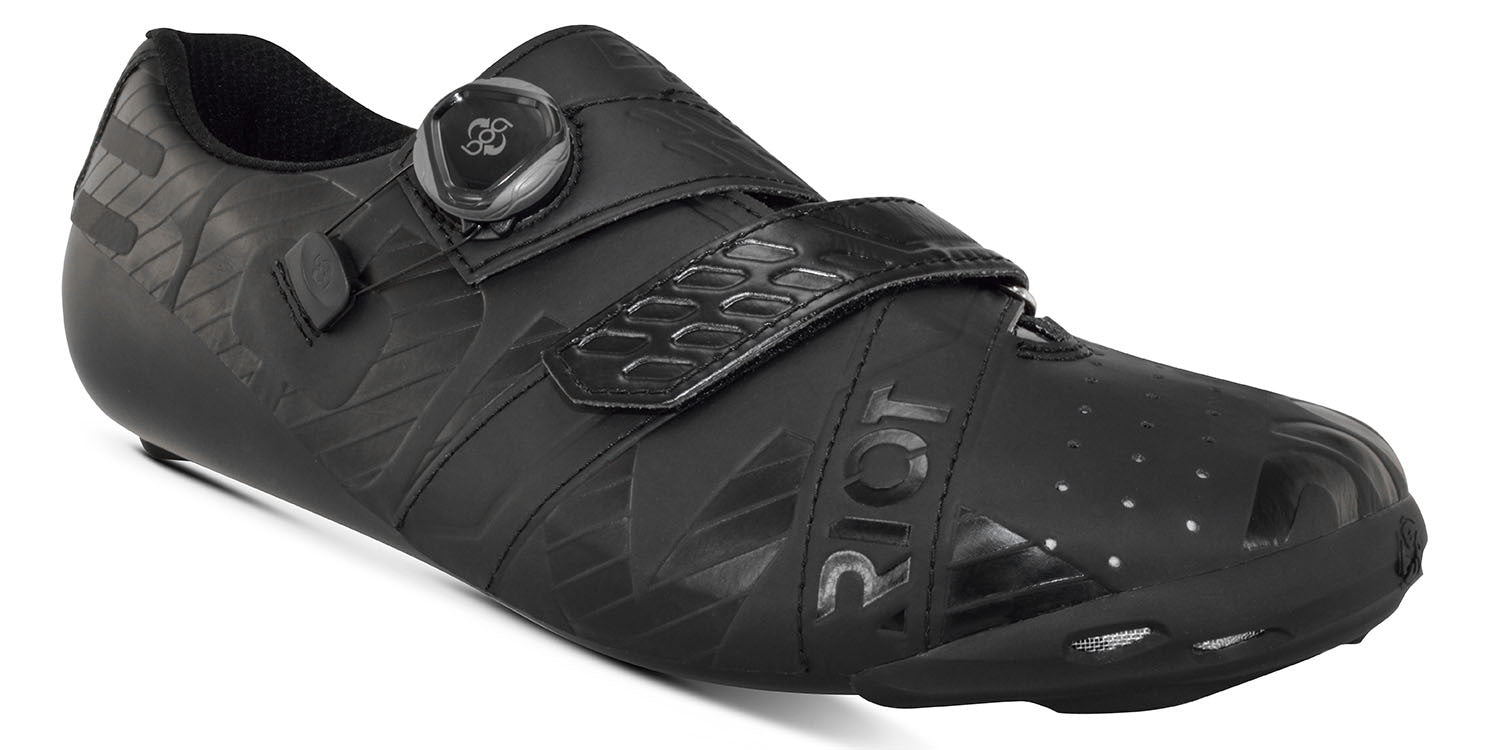 Bont Riot Road+ Cycling Shoes [Colour: Black] [Size: 5 US (38 EUR)]