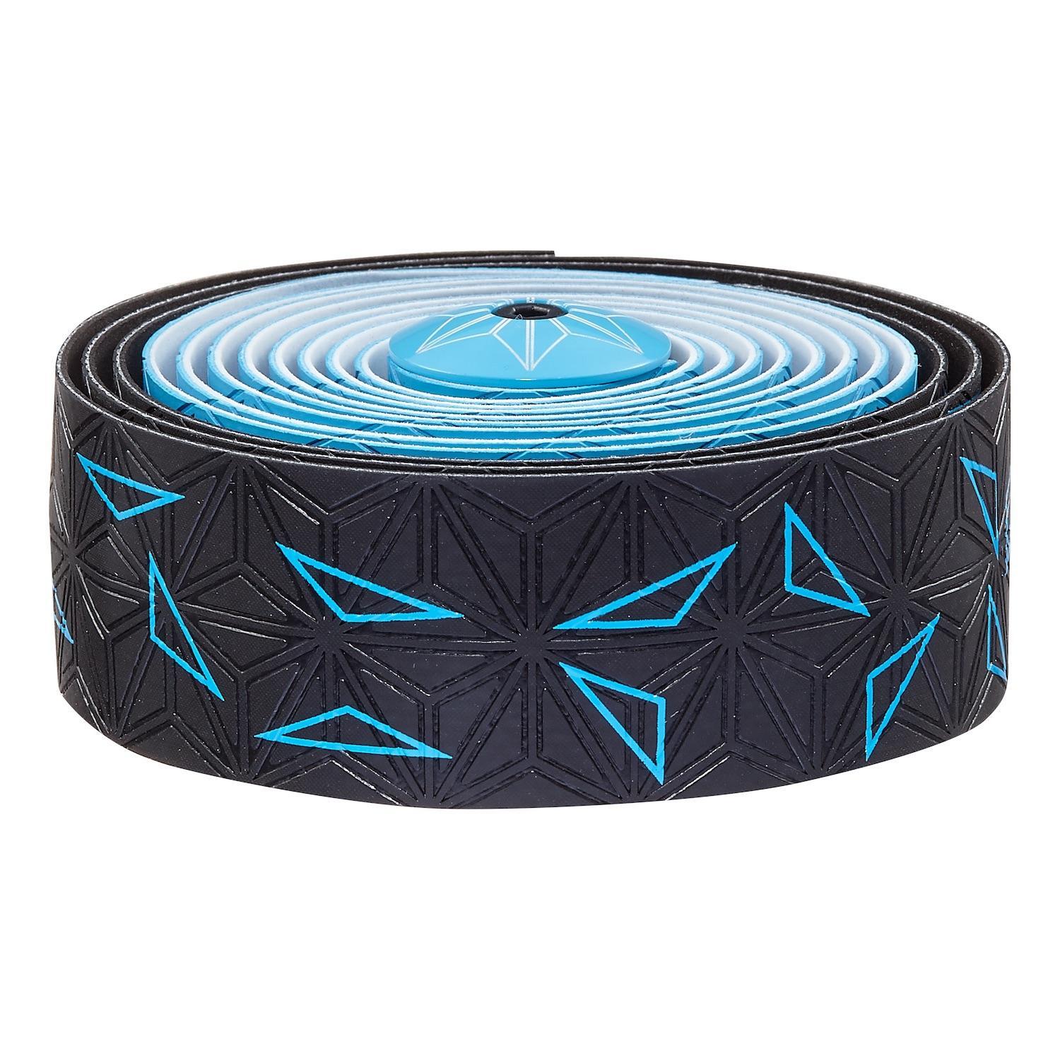 Supacaz Super Sticky Kush Bar Tape - Star Fade [Colour: Neon Blue]