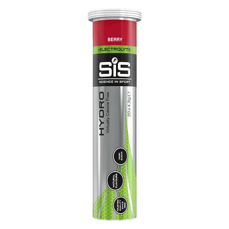 Science In Sport (SIS) GO Hydro + Electrolytes [Flavour: Berry] - 20 Tablets 