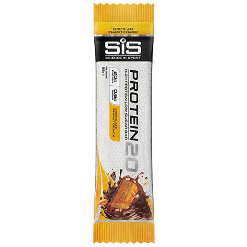 Science In Sport (SIS) Protein 20 Bar [Size: Single Bar (55g)] [Flavour: Choc Peanut Crunch]