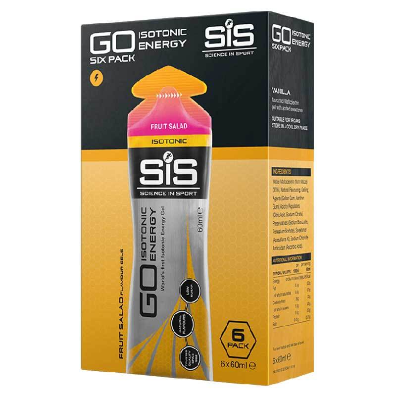 Science In Sport GO Isotonic Energy Gel - 6 Pack [Flavour: Fruit Salad]