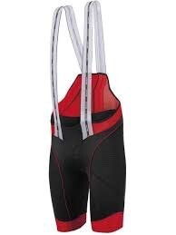 Santini B-Cool Cycling Bib Shorts SP-1073-MIG [Colour: Red] [Size: 4XL]