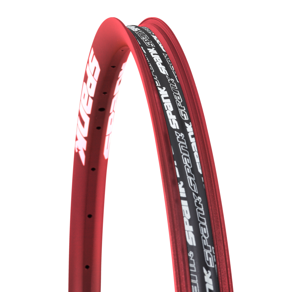 Spank Oozy Trail 395+ Rim 27.5in 32H Red