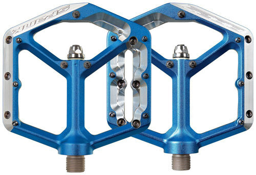 Spank Oozy Trail MTB Flat Pedals [Colour: Blue]