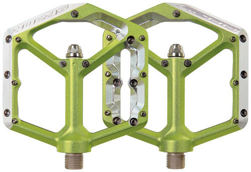 Spank Oozy Trail MTB Flat Pedals [Colour: Green]