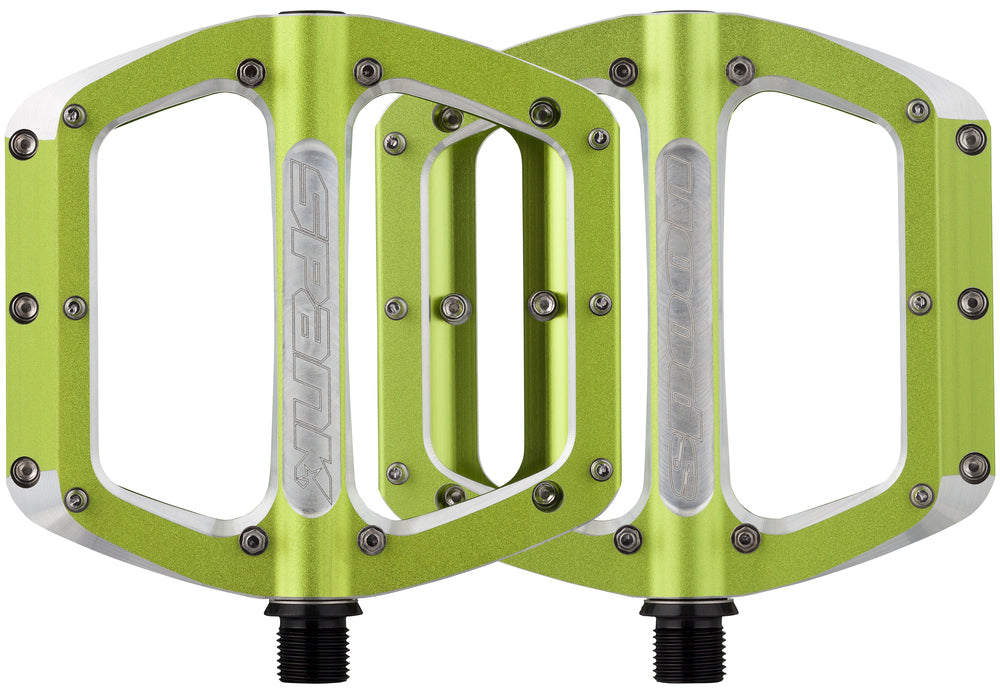 Spank Spoon 110 Pedals Large Green