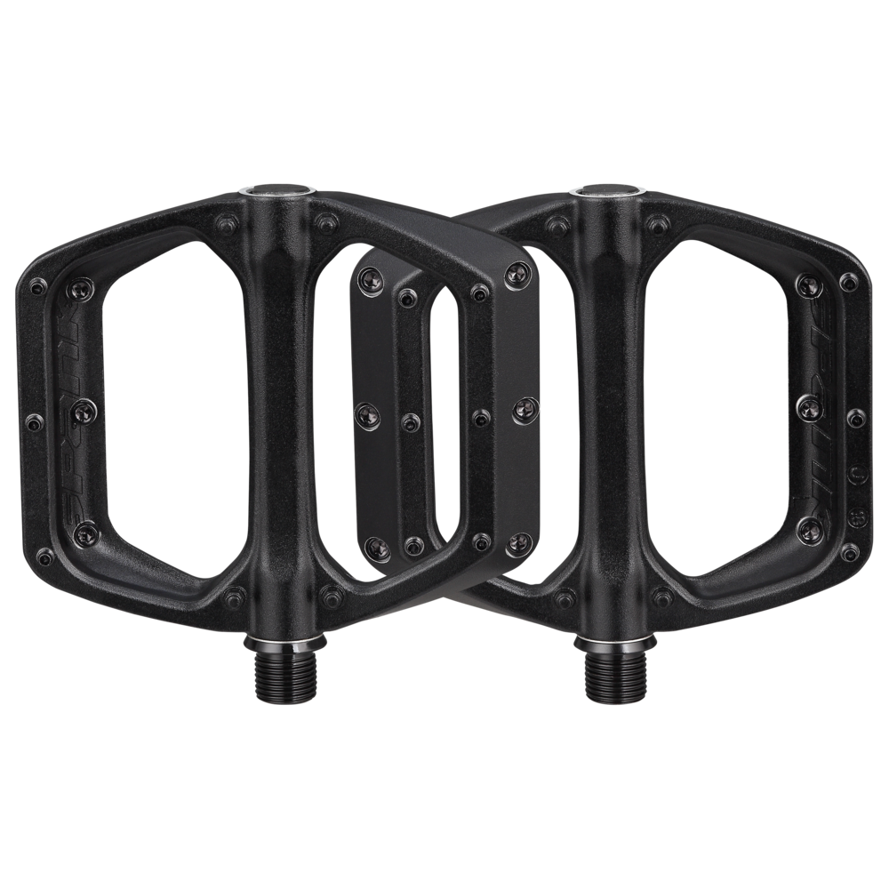 Spank Spoon DC Flat MTB Pedals [Colour: Black]