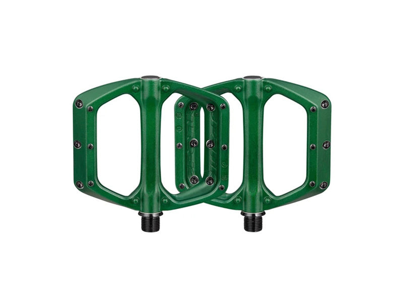 Spank Spoon DC Flat MTB Pedals [Colour: Green]