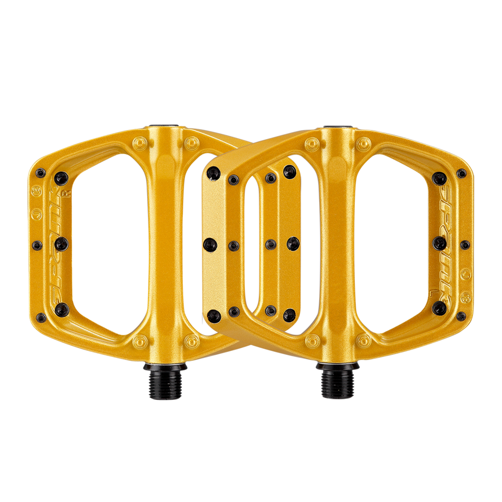 Spank Spoon DC Flat MTB Pedals [Colour: Gold]