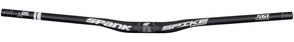 Spank Spike 800 Vibrocore Bar Rise:15mm Black/White