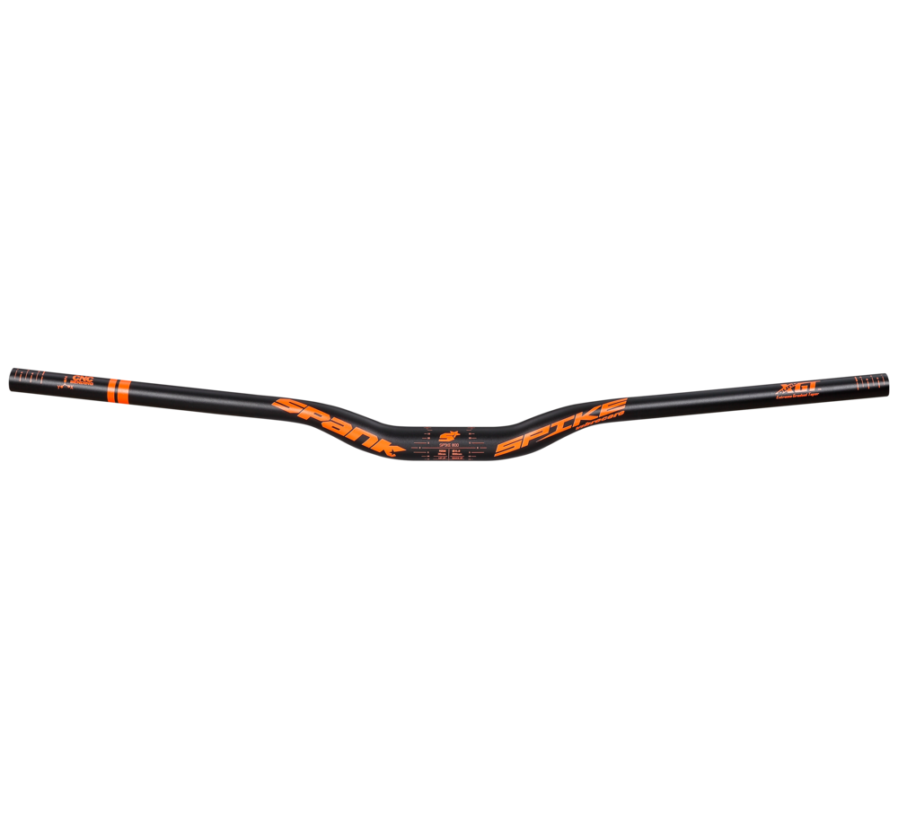 Spank Spike 800 Vibrocore Bar Rise:30mm Black/Orange