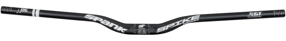 Spank Spike 800 Vibrocore Bar Rise:30mm Black/White