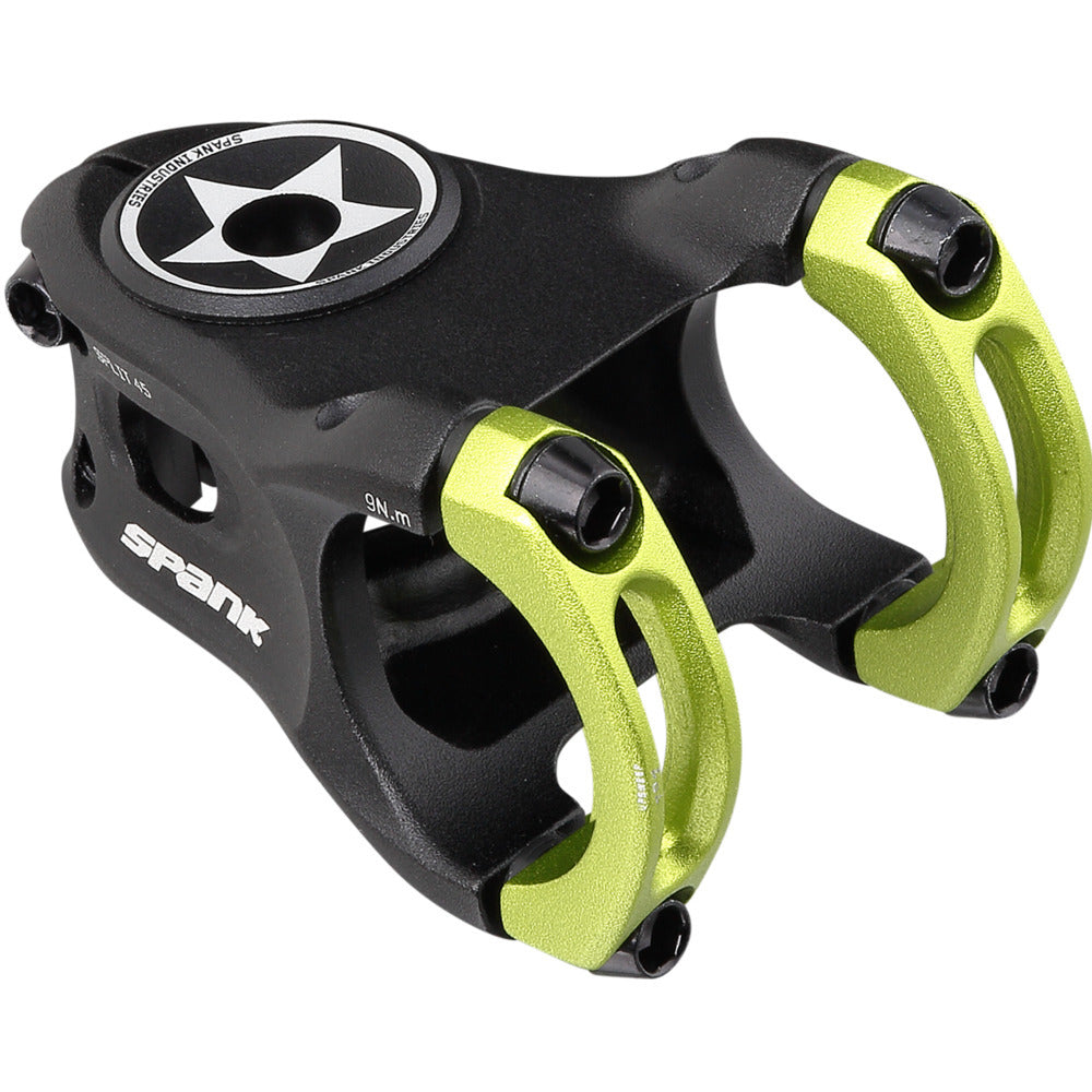 Spank Split 35 Stem Length:45mm Green