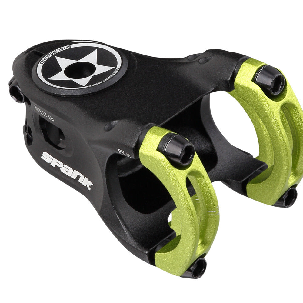 Spank Split 35 Stem Length:50mm Green