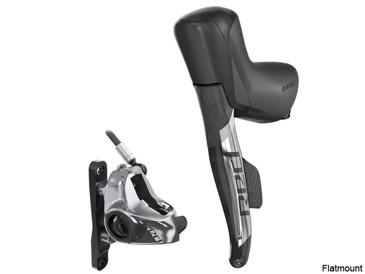 23-CD-S6 SRAM Red eTap AXS 2x12 Speed HRD Flat Mount 6-Bolt Upgrade Road Kit (Shifters/Calipers/Rotors/FD+RD/Battery/Charger)