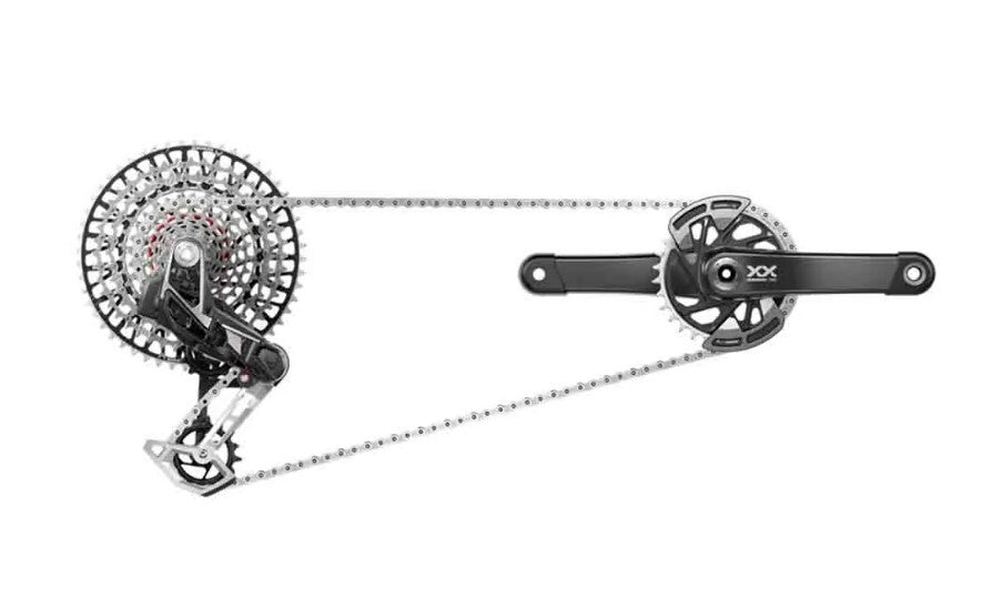 Sram XX Eagle AXS Transmission Groupset [Crank Length: 165mm]