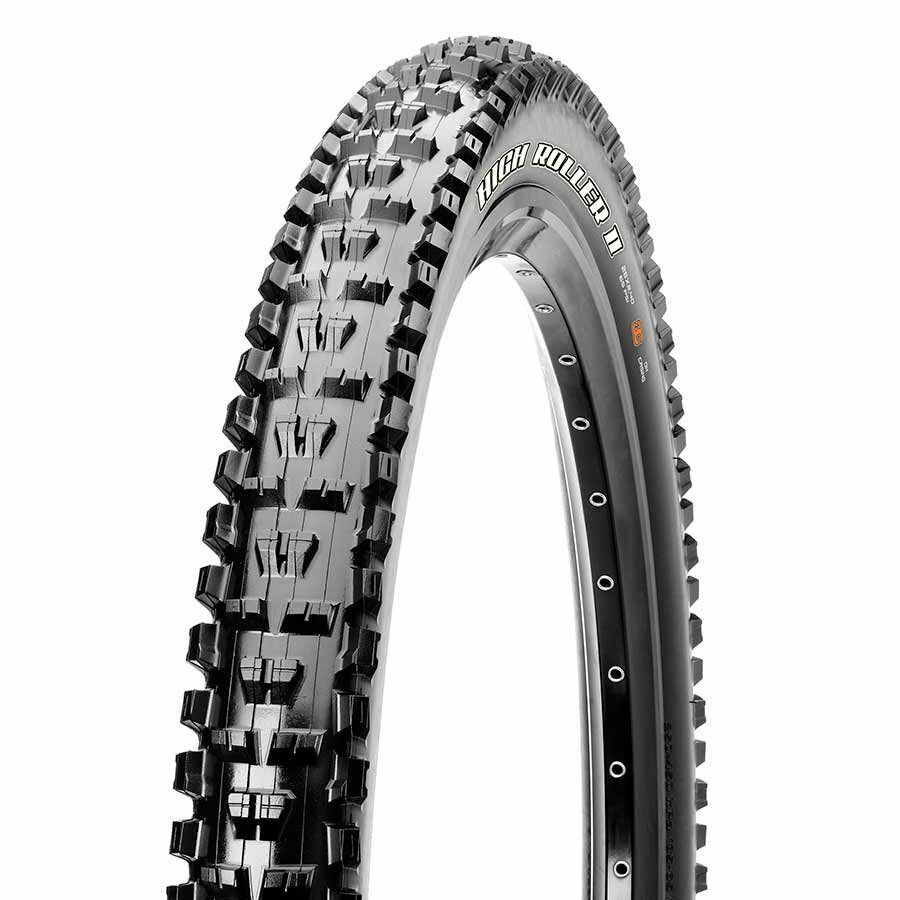 Maxxis High Roller II EXO TR Dual Compound Black Fold 60TPI Tyre [Size: 27.5 x 2.60]