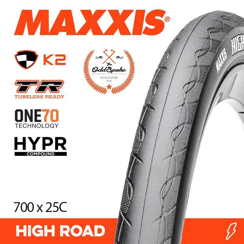 Maxxis High Road HYPR K2 ONE70 TR [Size: 700 x 25mm]
