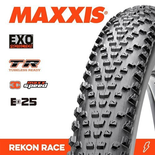 Maxxis Rekon Race 29 x 2.25 NEW MaxxSpeed EXO TR Black Fold Tyre