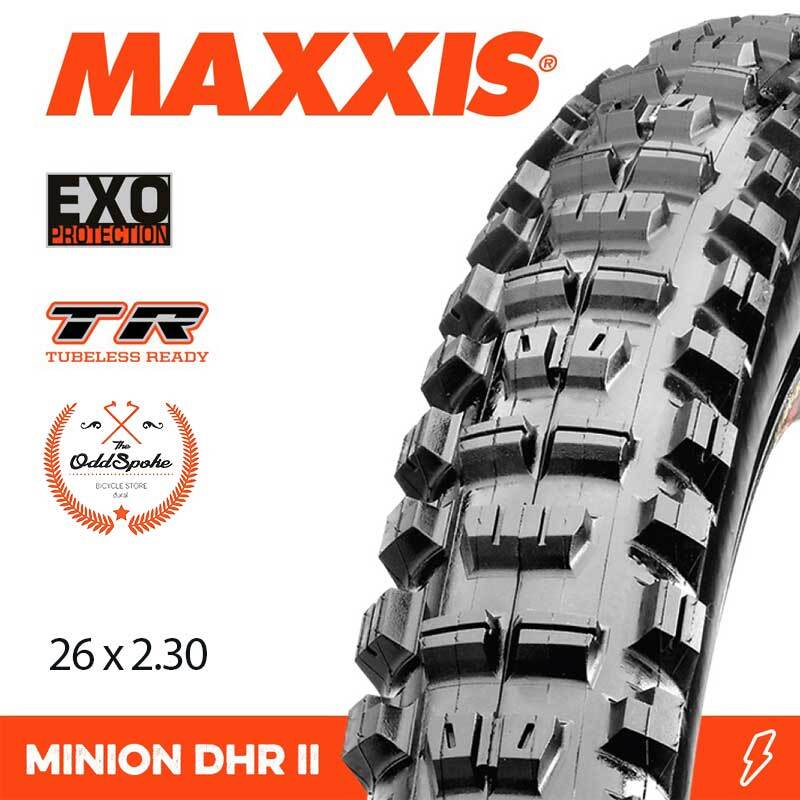 Maxxis Minion DHR II EXO TR Fold Tyre [Size: 26 x 2.30]