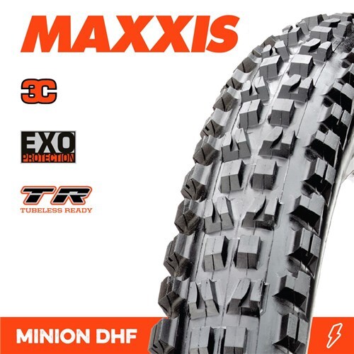 Maxxis Minion DHF 3C MaxxTerra EXO TR Tyre [Size: 27.5 x 2.30]